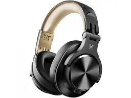 Навушники з мікрофоном OneOdio Fusion A70 Black Gold