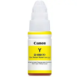 Чорнило Canon GI-490 Yellow 70ml (0666C001)