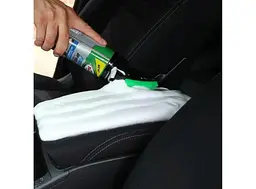 Пінна суха хімчистка оббивки зі щіткою Turtle Wax Power Out Upholstery Cleaner Odor-X 400 мл (GL 52893 18706) - мініатюра 3