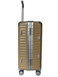 Валіза Milano bag 013 колір шампань розмір маленький S - мініатюра 4