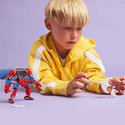 Конструктор LEGO Marvel Робот Людини Павука проти Анти-Венома, 107 деталей (76308) - мініатюра 9