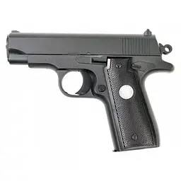Страйкбольний пістолет Galaxy G2 Browning mini, метал, чорний, вага 390 г, G2