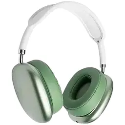 Накладні бездротові навушники Stereo Headset P9 Bluetooth з мікрофоном для iOS Android зелений - мініатюра 2