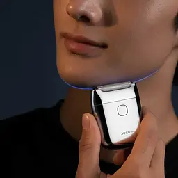 Електробритва шейвер Doco Metal Max Electric Razor RS001 White - мініатюра 2
