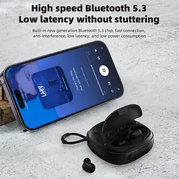 Портативна Bluetooth колонка з навушниками speakerphone колонка- радіо чорна TG813 - мініатюра 7