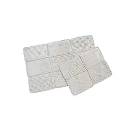 Набір килимків Irya - Sandy silver срібло 65x100+45x65