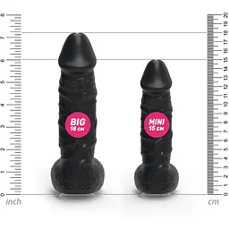 Крафтове мило-член із присоскою Pure Bliss Mini Black - мініатюра 5