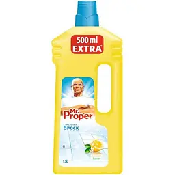 Універсальний миючий засіб MR.PROPER 1,5л Чистота і блиск Лимон