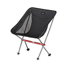 Туристичне розкладне крісло Naturehike YL05 NH18Y050-Z (Чорне)