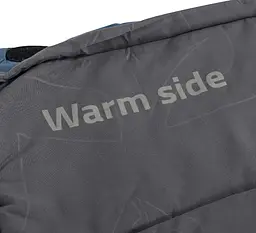 Спальний мішок Bo-Camp Vendeen Cool/Warm Silver -2° Blue/Grey (3605880) (DAS301420) - мініатюра 6