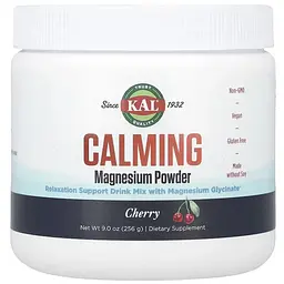 Дієтична добавка KAL Calming Magnesium Powder Cherry 256 г