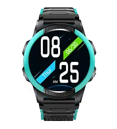 Розумний дитячий 4G годинник з сім картою Lemfo T5 з GPS відстеженням, дзвінками, прослушкою камерою та кнопкою SOS для дітей Зелений - мініатюра 2