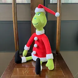 М'яка іграшка Грінч у костюмі Санти Grinch 55 см - мініатюра 2