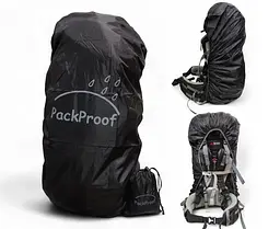 Чохол для рюкзака 80 л raincover чорний - мініатюра 2