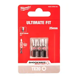 Біта SHOCKWAVE MILWAUKEE, TX20, 25мм, (3шт) - мініатюра 2