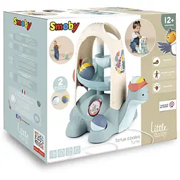 Іграшка для розвитку Smoby Little 2 в 1 Черепашка 28x20x29 см (140310) - мініатюра 2