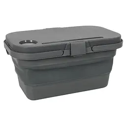 Кошик складаний Bo-Camp Foldable Box With table Top 17L Grey (6303695) - мініатюра 1