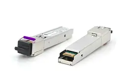 SFP-модуль MERCURY 1,25 Гбіт/с, 1310 нм, 20 км, WDM, SC, підтримка DDM - мініатюра 2