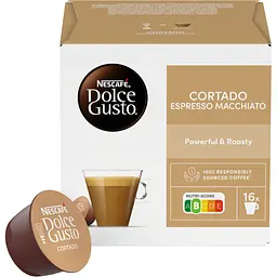Уцінка. Кава в капсулах NESCAFE Dolce Gusto Cortado Espresso Macchiato 100.8 г