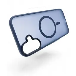 Чохол-накладка BeCover Metal Buttons Case (MagSafe) для Apple iPhone 16 Plus Blue (712094) - мініатюра 3
