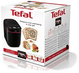 Tefal Хлібопічка PainPlaisir 650Вт, програм-1, макс.ваго -1кг, форма-прямокутник, пластик, чорний - мініатюра 3