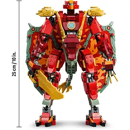 Конструктор LEGO Ninjago Дракон-трансформер Вайлдфаєр (71868) - мініатюра 9
