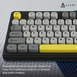 Клавіатура бездротова Ajazz AF98 PLUS Black (AF98-PLUS-BGY) - мініатюра 14