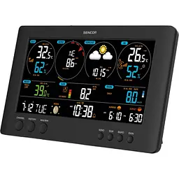 Розумна метеостанція Sencor SWS 12500 WIFI чорна [134772] - мініатюра 4