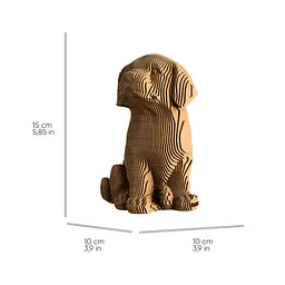 LABRADOR PUPPY - Картонний 3Д пазл Cartonic - мініатюра 3