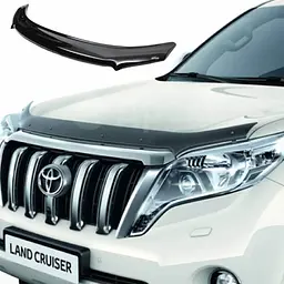 Дефлектор капоту мухобійка Toyota Land Cruiser Prado 150 2013-2017 (STOLCP1312)