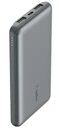 Павербанк Belkin Gray 10 000 mAh / 15 Вт (BPB011BTGY)