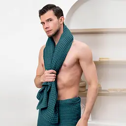 Рушник вафельний Cosas Ocean Greek Waffle 30x30 см (Towel_63Ocean_GreekWaffle_30x30) - мініатюра 6