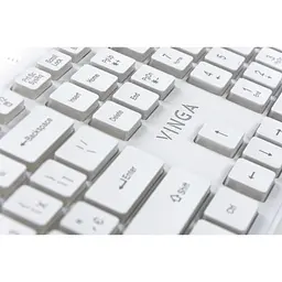 Клавіатура Vinga KB410 White - мініатюра 6