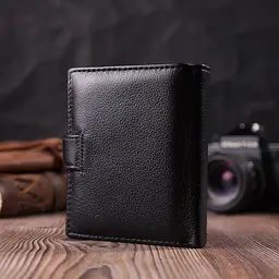 Чоловічий шкіряний гаманець ST Leather 10,5х12х2,5 см acs0028305 - мініатюра 8