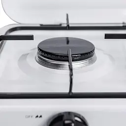 Настільна газова плита Sokany SK-6002W 2 конфорки 4.4 кВт під балонний газ для Білий - мініатюра 7