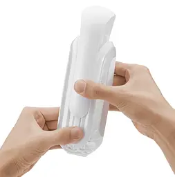 Мастурбатор Tenga Flip Zero Gravity прозорий - мініатюра 6