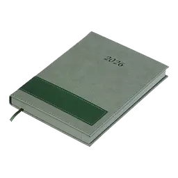 Щоденник датований Buromax Prestige 2026 A5 штучна шкіра зелений (BM.21147-04) - мініатюра 3