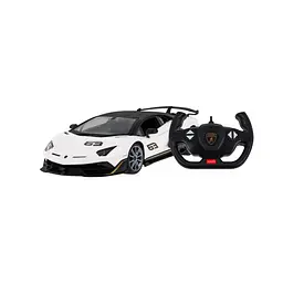 Машинка RASTAR Lamborghini Aventador SVJ на дистанційному керуванні 1:14 білий 96010 - мініатюра 7