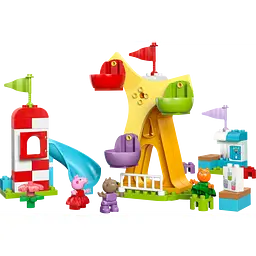 Конструктор LEGO DUPLO Peppa Pig Ярмарок розваг 53 деталі (10453) - мініатюра 3