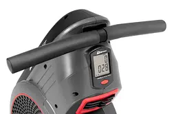 Гребний тренажер Hop-Sport HS-065AR Talon повітряний сірий  - мініатюра 7