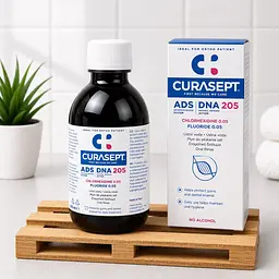Ополіскувач для ротової порожнини Curasept ADS DNA 205 (хлоргексидин 0,05%) 200 мл