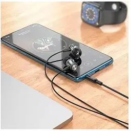 Навушники Borofone Platinum металеві універсальні earphones with microphone BM75 білі - мініатюра 7