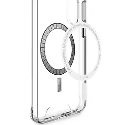 Чохол TPU Space Case with Magnetic Fit для Samsung Galaxy A16 4G/5G / A26 5G / A17 4G/5G Прозорий - мініатюра 2