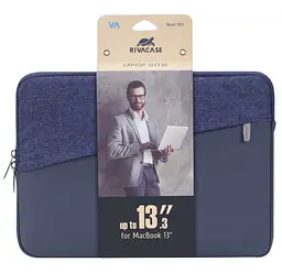 Чохол для ноутбука RivaCase 7903 13.3" Blue - мініатюра 5