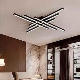 Стельова LED-люстра Art YDH220505-6 BK - мініатюра 2