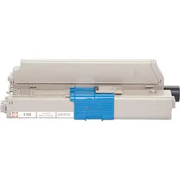 Тонер-картридж BASF OKI C332/MC363 Black 46508736 (KT-46508736) - мініатюра 2