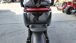 Електроскутер Двомісний CROSSER CR9 (1200W,72V,24Ah графенові абк) Чорний - мініатюра 9