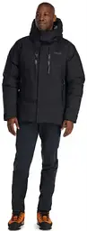 Чоловічий зимовий пуховик Rab Batura Jacket M Чорний - мініатюра 3