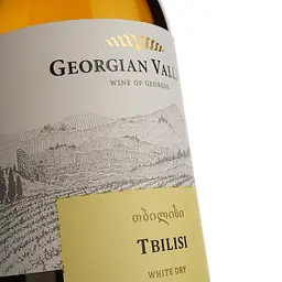 Вино Georgian Valleys Tbilisi White Dry, біле, сухе, 0,75 л - мініатюра 3