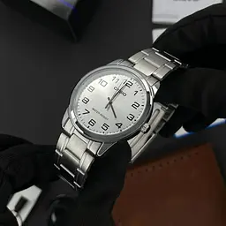 Чоловічий годинник Casio MTP-V001D-7B Сріблястий ( AT1141-0113 ) - мініатюра 7